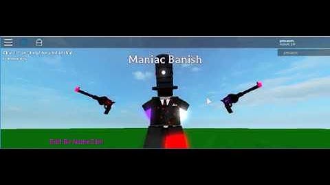Roblox Script Showcase Episode #246 Maniac Banisher [*/LEAK\*]