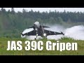 Look at that Gripen GO - Saab JAS39C Great Takeoff [4K UHD] Seinäjoki Airshow 2017
