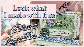 Open Book Easel Card Using the Papercraft Society Box 17 from Craftstash | Easy but not so Quick