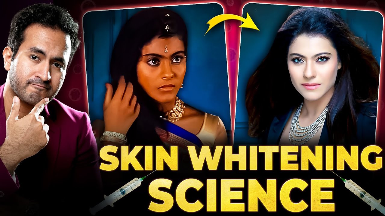 How Celebs are Turning WHITE overnight  Science of Skin Whitening