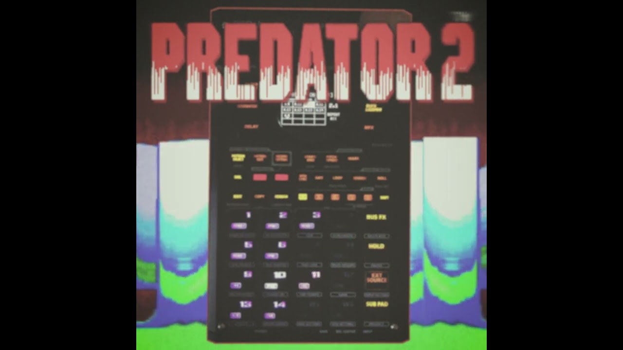 Predator 2  Retro Game Beat | SP404 Beat 