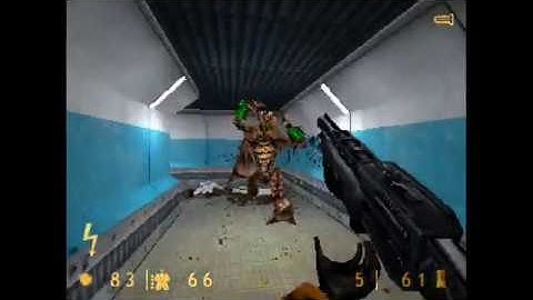 Half-Life. Longplay. 320x240. 4K. 14. Lambda Core (Ядро Лямбды). Part-1