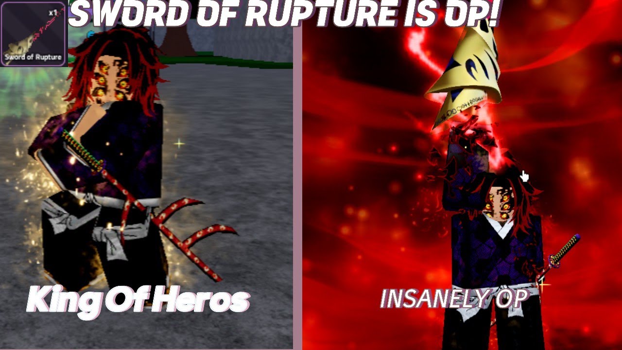 Sword Of Rupture Verce Piece | sword of rupture (showcase + guide) #versepiece - YouTube