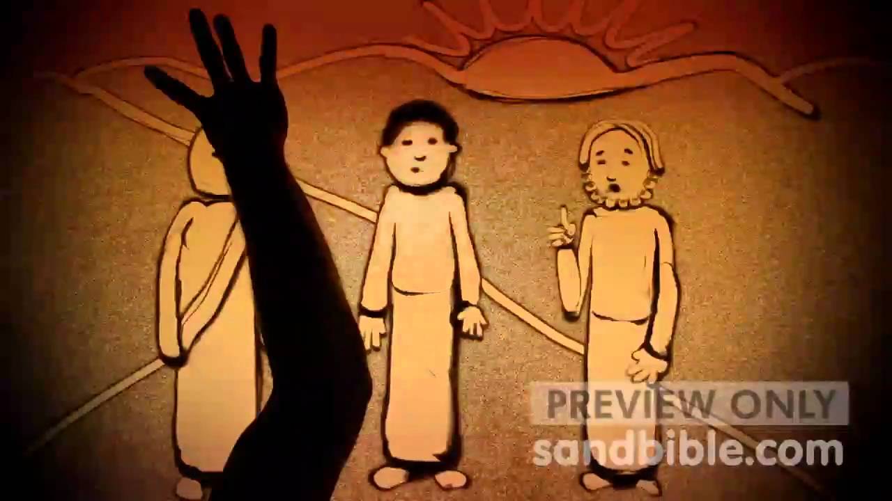 Easter Sand Animation Part IV - Resurrection, Ascension - Luke 24 - Sand  Bible - YouTube