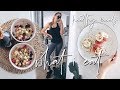 WHAT I EAT! Meals For Fatloss + Satisfying Apartment CLEAN!