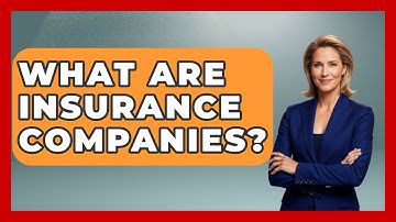 What Are Insurance Companies? - Learn About Economics