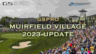 Muirfield Village (the Memorial) on GSPro Golf Simulator