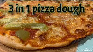 Homemade Pizza Dough Recipe For Thin Crust pizza And Thick pizza.