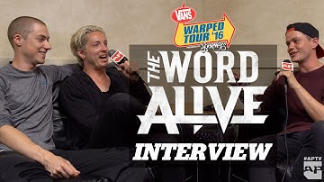 Interview: THE WORD ALIVE | Warped Tour 2016