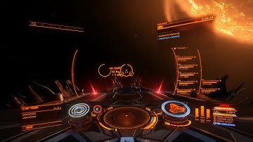 Elite - corvette vs python