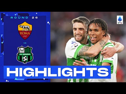 Roma-Sassuolo 3-4 | Laurienté sale in cattedra all’Olimpico: Gol e Highlights | Serie A TIM 2022/23