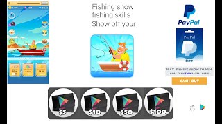 NEW APP Fishing show Show off your fishing skills| EARN $5-$200 تطبيق صادق لشحن البايبال وجوجل بلاي screenshot 4