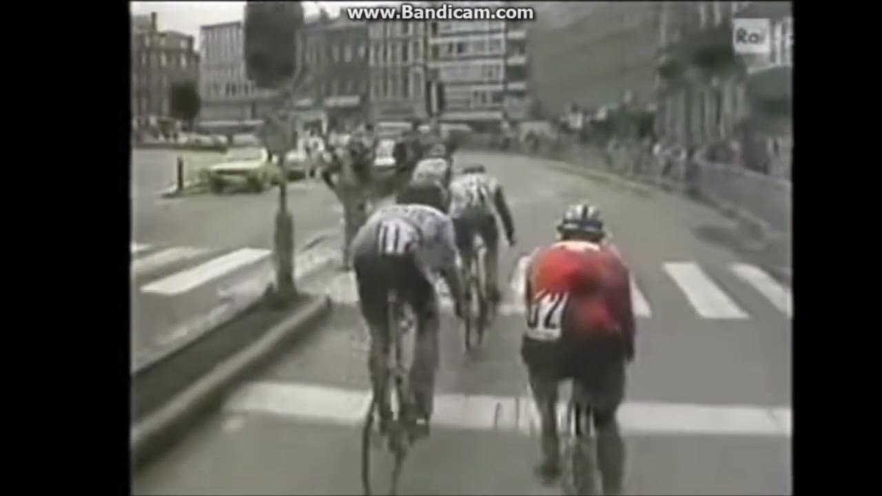 Silvano Contini bat Fons De Wolf sur Liège Bastogne Liège 1982 YouTube