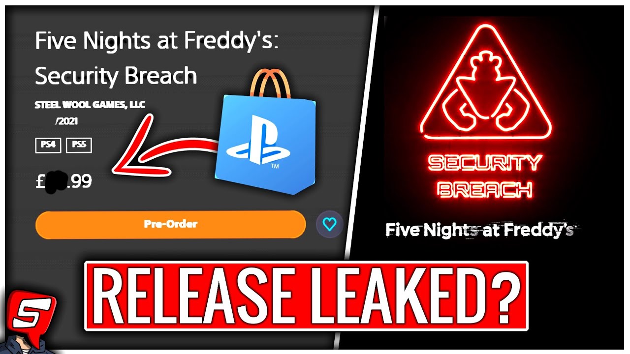 Five Nights at Freddy's game Security Breach coming to PS5 in 2021