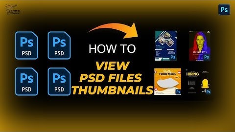 How to Preview PSD Thumbnails in Windows Explorer | Free SageThumbs Tutorial
