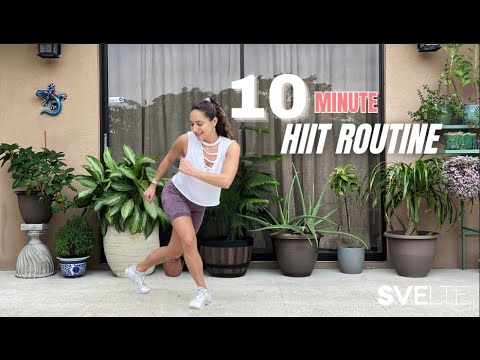 10 Minute Full Body HIIT Workout At Home - YouTube