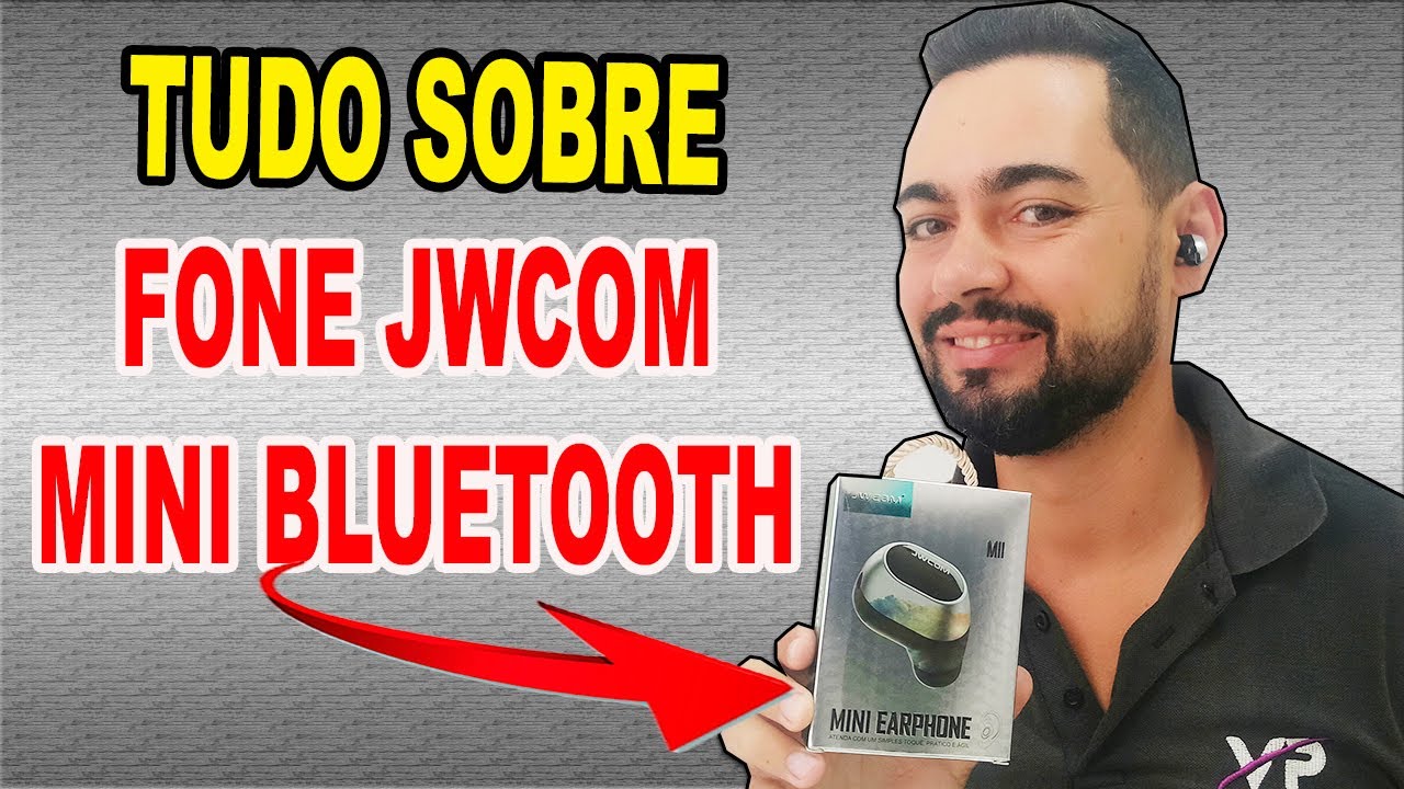 Fone Mini JWCOM M11 Bluetooth - Saiba Tudo - YouTube