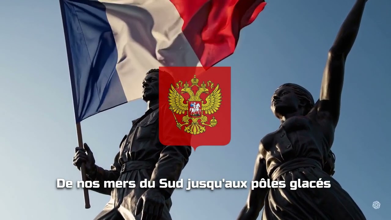 Russian Anthem in French - Hymne Russe en Français [AI Remastered]