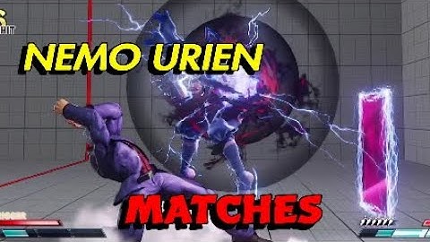 SFV CE~EPIC NEMO Urien Matches!!! -GOOD Aegis Setups & PLAYS!!!