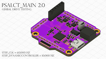 PSALCT Gimbal drive testing