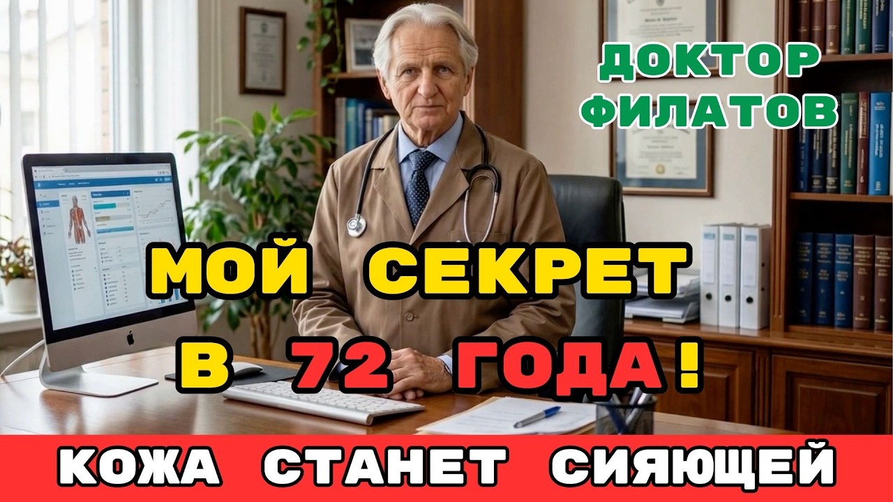 Мне 72 года, и это мой СЕКРЕТ МОЛОДОСТИ! 4 ПЛОДА, которые заменяют ДОРОГИЕ КРЕМЫ! Доктор Филатов