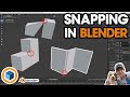 Getting Started with SNAPPING in Blender! Snapping Tools Tutorial