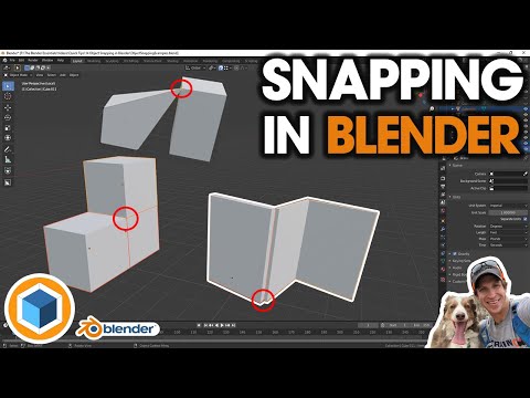 Getting Started with SNAPPING in Blender! Snapping Tools Tutorial