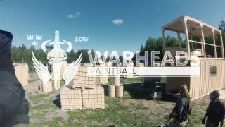 Awesome Paintball Mid-Air Collision - Tiberius T15【 Warheads Paintball 】