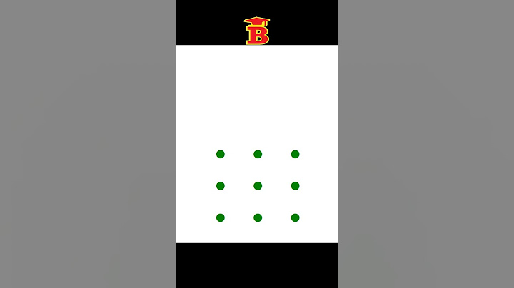 9 dots 4 lines Puzzle