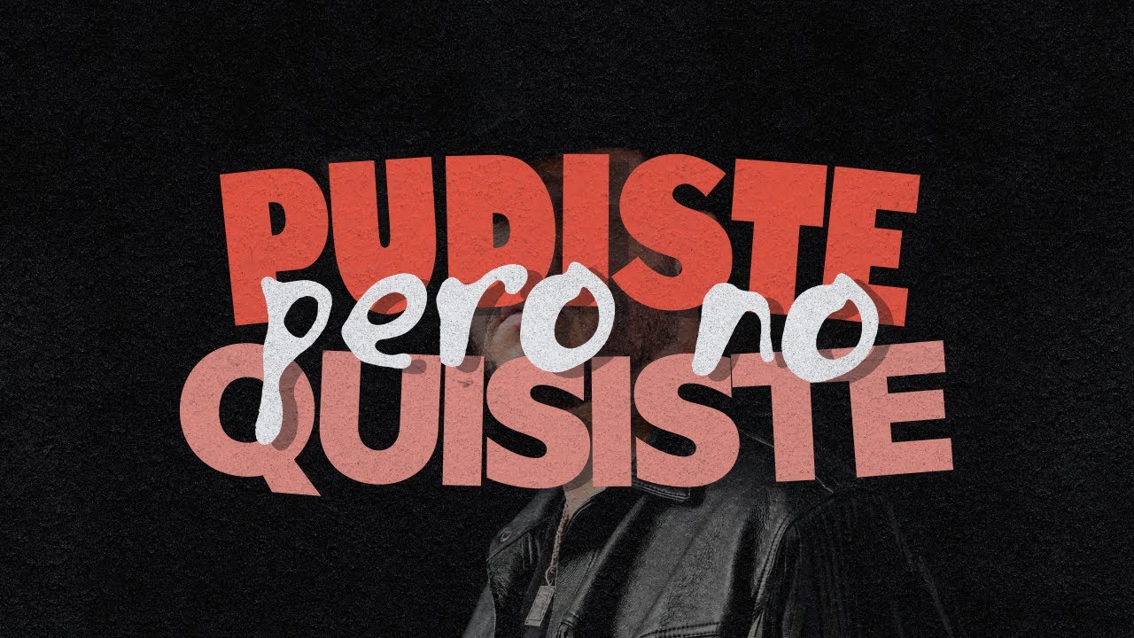 Eden Muñoz - Pudiste Pero No Quisiste | Letra
