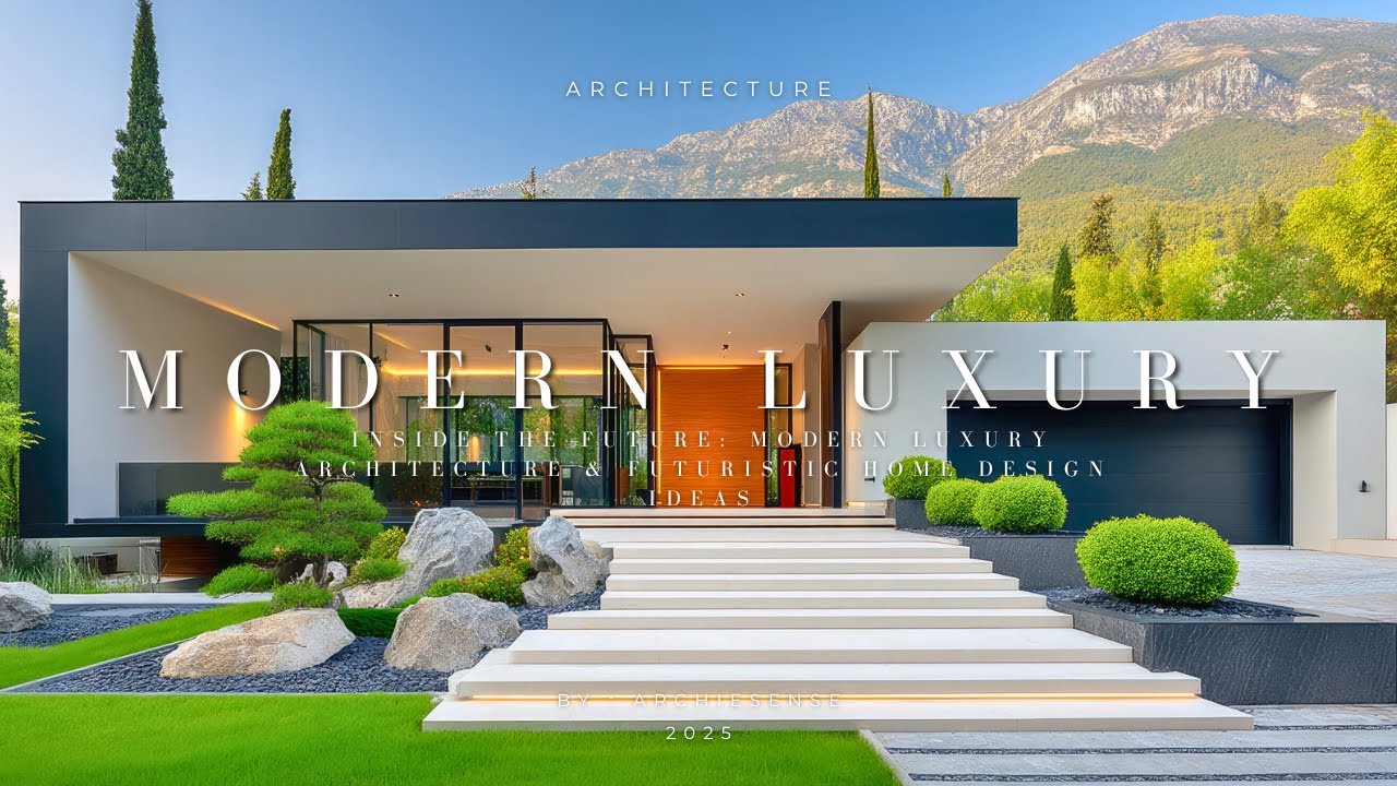 Dream Luxury House Designs: Modern Architecture, Smart Homes & Future ...