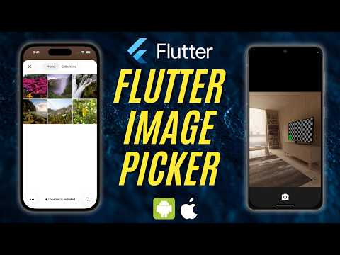 Image Picker in Flutter (Camera + Gallery) | Flutter Tutorial