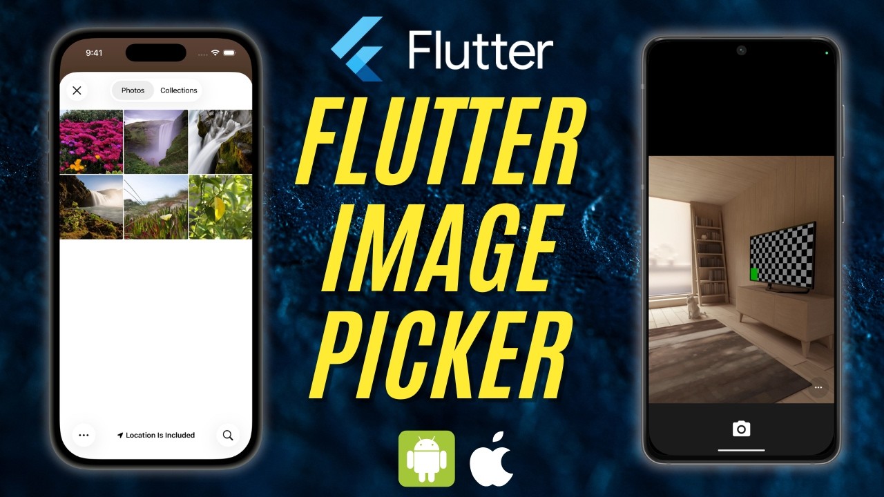 Image Picker in Flutter (Camera + Gallery) | Flutter Tutorial - YouTube