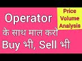 #3 How to find Operator Stocks | Price Volume Strategy | How Operator Stock Market | Volume  Spread