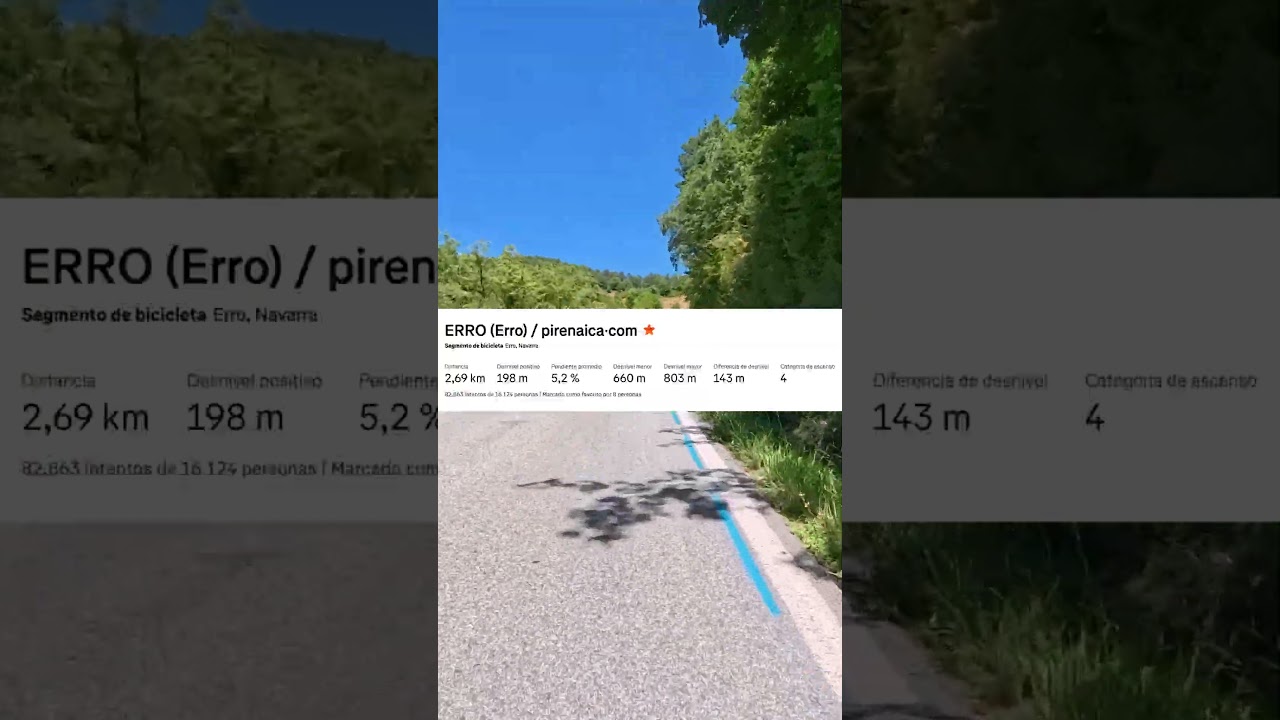 Subiendo ERRO por el norte: un puerto corto pero muy bonito
