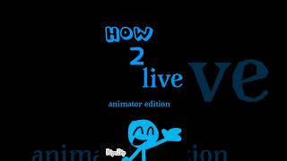 how 2 live tutorial #funny #animation #tutorial #memes #meme #sonic #shorts #shortsfeed #facts
