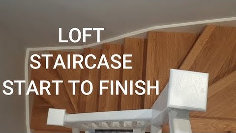 Loft Conversion - Staircase START TO FINISH - Installation & Makeover to Oak Finish - Housing Market