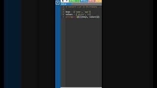 🔥 Convert a List to a Dictionary in Python with One Line! #Shorts #codinglife #coding #correctcoding