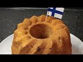 How to make a finnish buttermilk cake  piimkakku recipe
