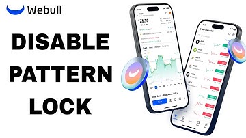 How To Disable Pattern Lock On Webull App