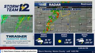 live KWCH 12 severe weather coverage October 30 2024