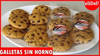 🍪Galletas SIN HORNO Con Chipas De CHOCOLATE🍫 receta RENTABLE para NEGOCIO