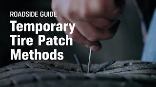 Temporary Tire Patching Methods