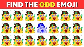 FIND THE ODD EMOJI OUT #056  | Odd One Out Puzzle | Find The Odd Emoji Quizzes