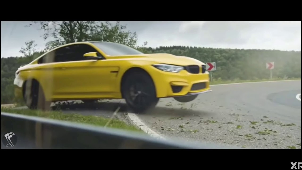 Zamil Zamil Yellow BMW car drift vidéo!! YouTube