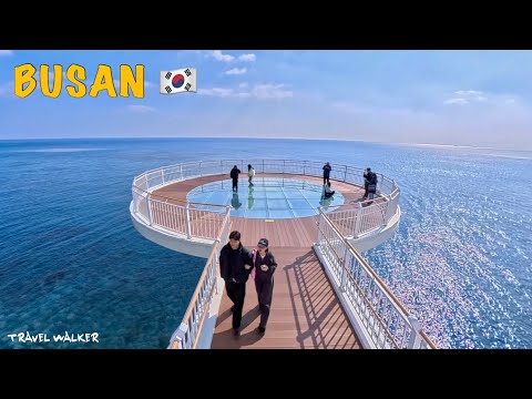 [4K] 🌊바다 위를 걷는 해운대 해월 전망대에서…🇰🇷📸 / Walking on the Sea, Haeundae Haewol Observatory - Busan - Korea 🇰🇷