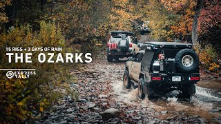 15 Rigs in a 3 Day Downpour - Ozarks Express Rally 2023