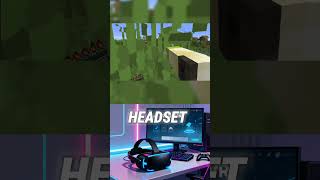 Vivecraft needs Steam VR! #vr #viral #vivecraft