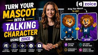 Turn Your Mascot Into A Talking Character Using Zoice Step-By-Step Tutorial