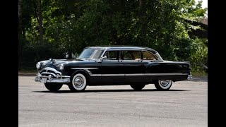 Original 1953 Packard Executive Sedan Limo Driving